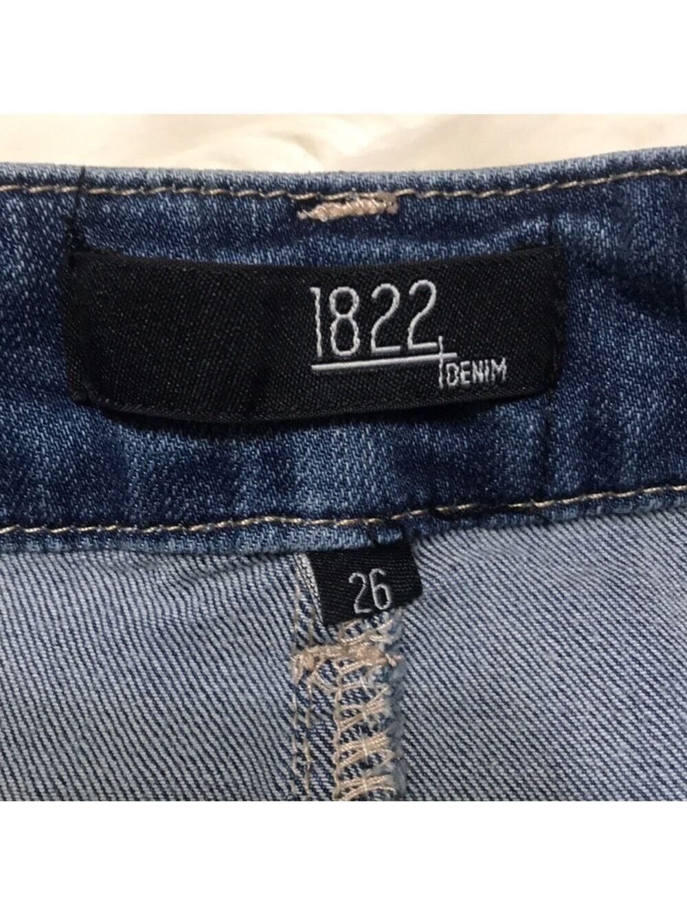 NWT 1822 Denim High Rise Mom Ankle Jeans Sz 26 - Picture 7 of 12